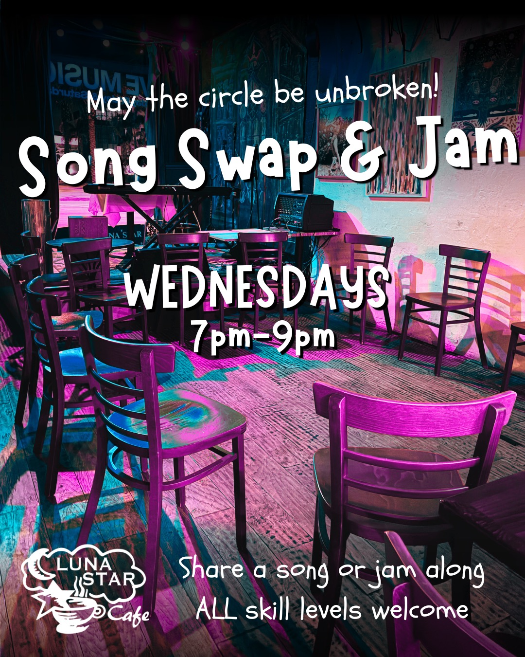 SONG SWAP - ALL LEVELS + NEW FRIENDS WELCOME!